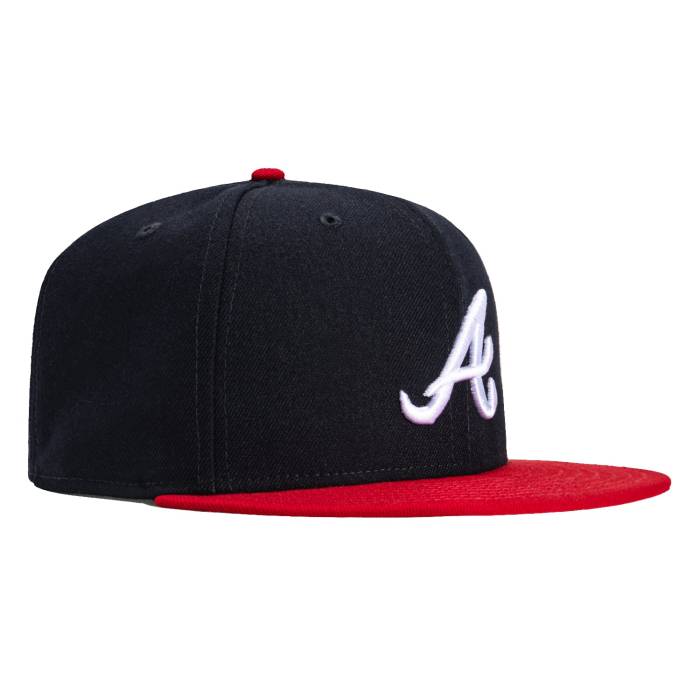 ニューエラ New Era 【 9Fifty Mlb Basic Atlanta Braves Game Snapback Hat Men Navy / Red 】 アトランタ ブレーブス Game ゲーム Snapback スナップバック バッグ メンズ 紺色 ネイビー Red 赤・レッド|スニケス