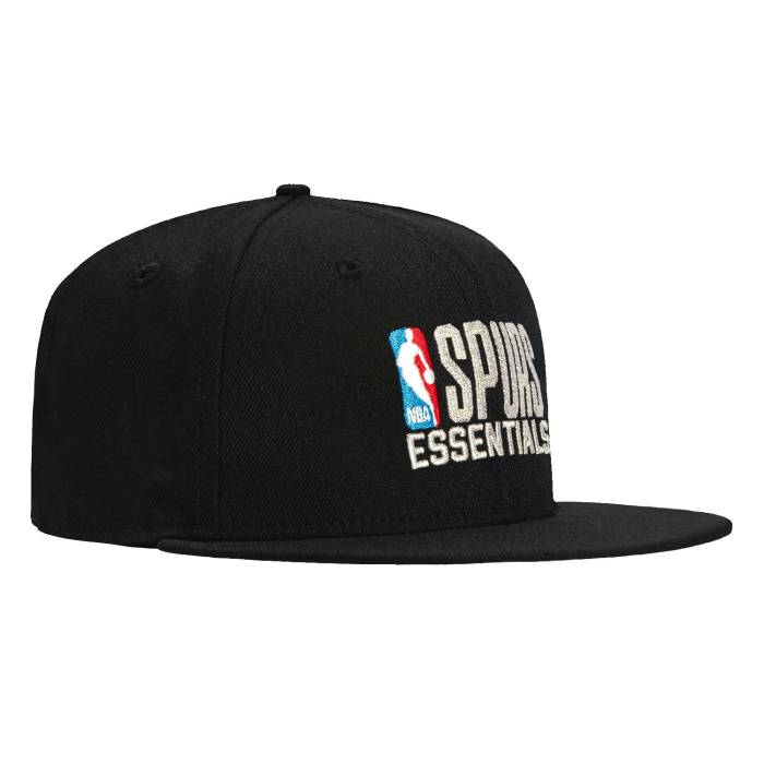 フィアオブゴッド Fear Of God 【 New Era 9Fifty San Antonio Spurs Essentials Snapback Retro Crown Hat Men Black 】 スパーズ Snapback スナップバック バッグ レトロ メンズ 黒色 ブラック｜スニケス