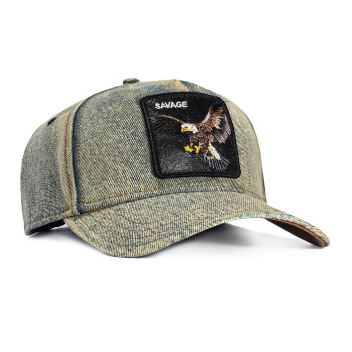 【★百貨店SALE★6/11真夜中2時迄】Goorin Bros 【 Frequent Flyer Savage Adjustable Hat Men Denim 】 メンズ ジーンズ