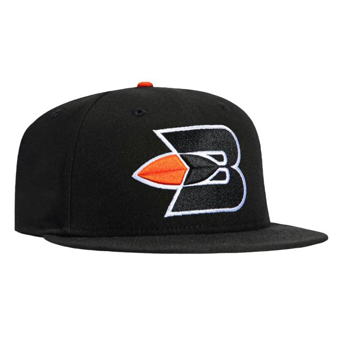 【★百貨店SALE★6/11真夜中2時迄】ニュー内鰓 New Era 【 59Fifty Buffalo Braves 1971 Hat Men Black 】 緩衝装置置き目 ブレーブス メンズ 黒いこと 黒いこと