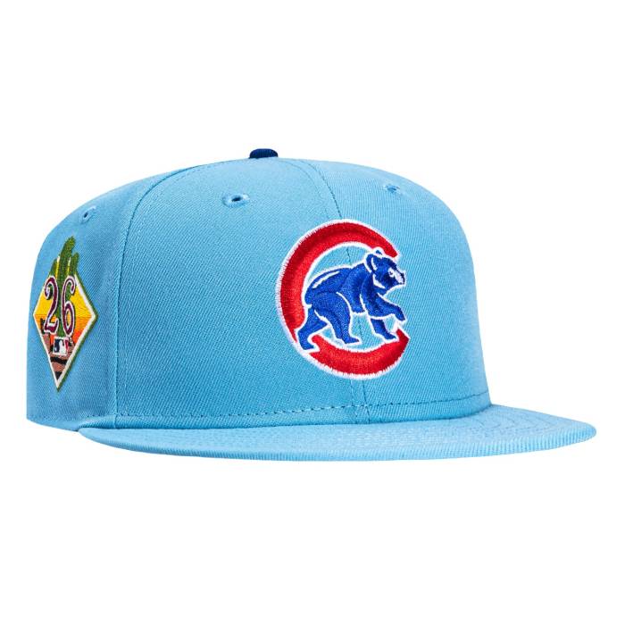 【★百貨店SALE★6/11真夜中2時迄】ニュー内鰓 New Era 【 59Fifty Chicago Cubs 2026 Arizona Spring Training Patch Alternate Hat Men Light Blue 】 風の強い町 カブス アリゾナ Spring 春月 形づくる メンズ 青碧 青碧