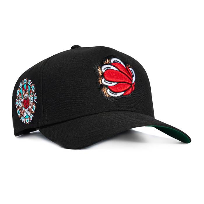ニューエラ New Era 【 9Forty A-Frame Black Dome Memphis Grizzlies Logo Patch Alternate Snapback Hat Men Black 】 黒色 ブラック メンフィス グリズリーズ ロゴ Snapback スナップバック バッグ メンズ 黒色 ブラック|スニケス