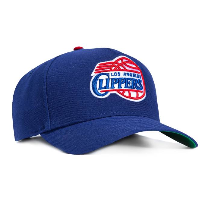ニュー内鰓 New Era 【 9Forty A-Frame Los Angeles Clippers 1984 Snapback Hat Men Royal 】 クリッパーズ Snapback スナップバック 御徒面子 メンズ