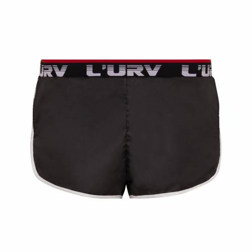 黒色 ブラック L'URV レディース 【 THE SPEEDWAY SHORT BLACK 】