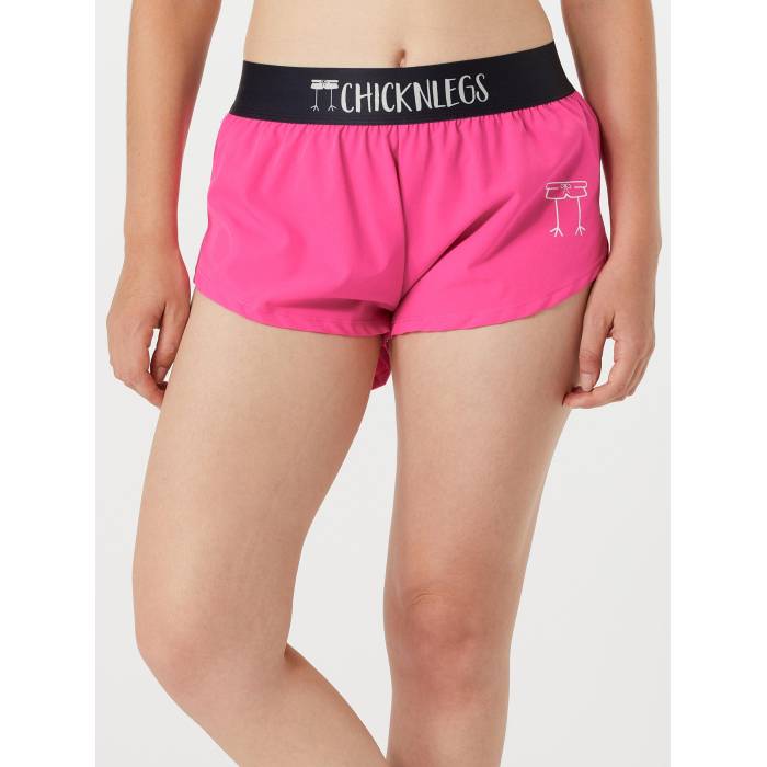 Chicknlegs 【 Women's Neon Pink 1.5" Split Shorts Women Neon Pink 】 レディース pink ピンク ショーツ レディース pink ピンク|スニケス