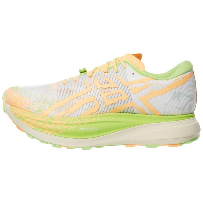 アシックス Asics 【 Metafuji Trail Unisex Cream/Orange Glow 】 ユニ一発やる 皮膚軟化剤 orange 橙・オレンジ色