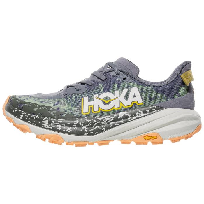 【★百貨店SALE★6/11真夜中2時迄】Hoka 【 Speedgoat 6 Women Greyskies/Cosmic Grey 】 レディース 薄墨色 薄墨色