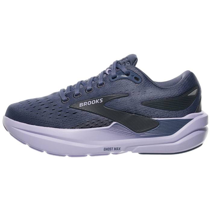 ブルックス Brooks 【 Ghost Max 3 Women Nightshadow/Ebony/Purp 】 マックス レディース