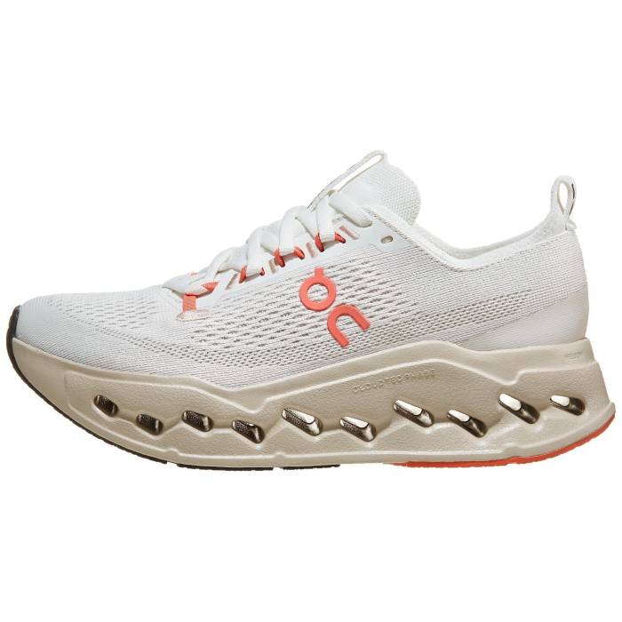 オン On 【 Cloudsurfer Max Women Ivory/Salmon 】 マックス レディース アイボリー