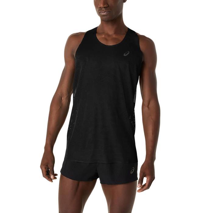 【★百貨店SALE★6/11十二時2時迄】アシックス Asics 【 Men\u0027s Metarun Singlet Men Performance Black 】 メンズ Singlet シングレット メンズ 演奏 黒いこと 黒いこと
