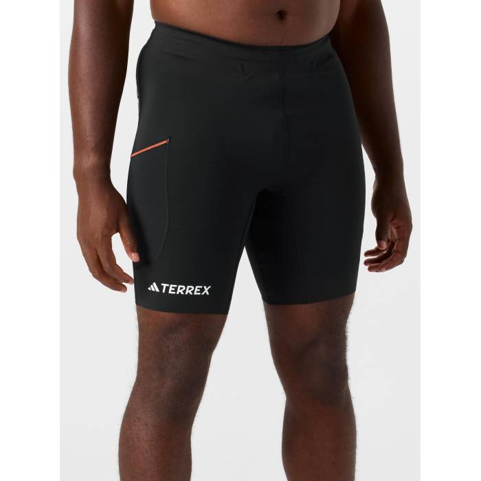 【★百貨店SALE★6/11十二時2時迄】アディダス Adidas 【 Men\u0027s Techrock Elite Half Tight Men Black 】 メンズ エリート 二分の一 メンズ 黒いこと 黒いこと