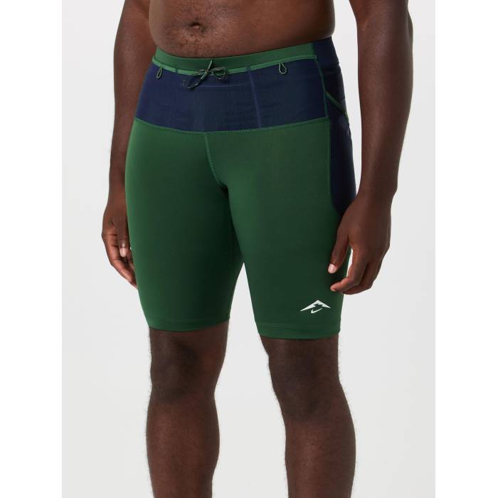 ナイキ Nike 【 Men\u0027s Dri-Fit Adv Lava Loops Half Tight Men Fir/Obsidian 】 メンズ 素っ気ない填まる 二分の一 メンズ