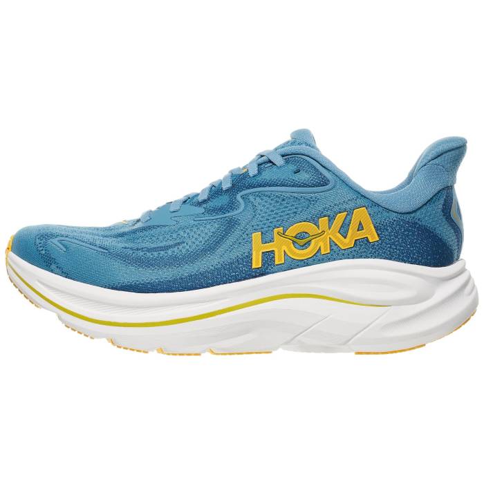 Hoka 【 Clifton 10 Men Alpine Blue/Foggy Night 】 メンズ 青色 ブルー ナイト