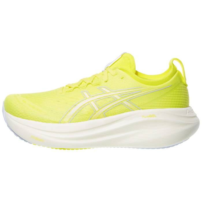 【★百貨店SALE★6/11十二時2時迄】アシックス Asics 【 Gel Nimbus 27 Men Citron/Cream 】 メンズ 皮膚軟化剤