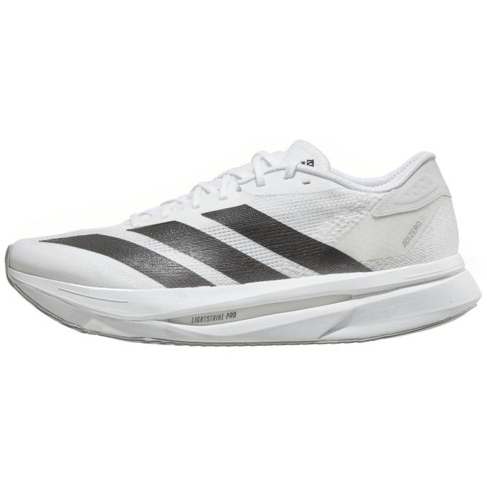 【★百貨店SALE★6/11十二時2時迄】アディダス Adidas 【 Adizero Sl 2 Men White/Black/Grey 】 アディゼロ メンズ 白いこと 白いこと 黒いこと 黒いこと 薄墨色 薄墨色