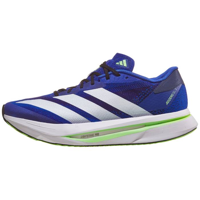 【★百貨店SALE★6/11真夜中2時迄】アディダス Adidas 【 Adizero Sl 2 Men Lucid Blue/White/Lime 】 アディゼロ メンズ 青碧 青碧 白いこと 白いこと 菩提樹