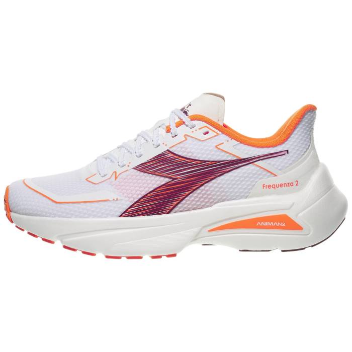 ディアドラ Diadora 【 Frequenza 2 Men White/Maroon Banner 】 メンズ 白いこと 白いこと マルーン