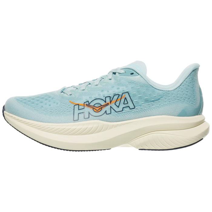 【★百貨店SALE★6/11真夜中2時迄】Hoka 【 Mach 6 Men Clear Sea/Sea Water 】 メンズ