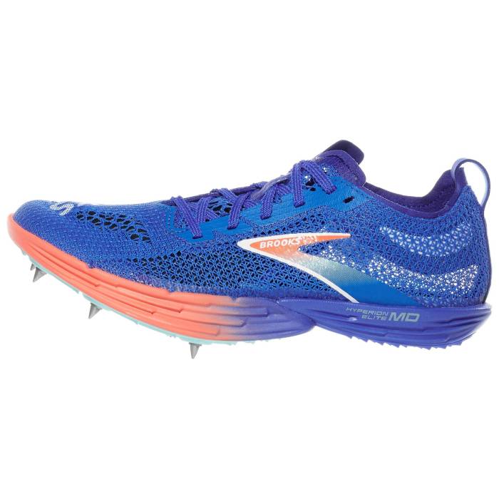 【★百貨店SALE★6/11真夜中2時迄】ブルックス Brooks 【 Hyperion Elite Md Spikes Unisex Cobalt/Pink Clay 】 エリート ユニ一発やる pink サクラ色