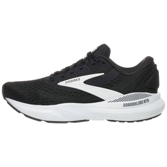 【★百貨店SALE★6/11真夜中2時迄】ブルックス Brooks 【 Adrenaline Gts 24 Women Black/White 】 GTS レディース 黒いこと 黒いこと 白いこと 白いこと