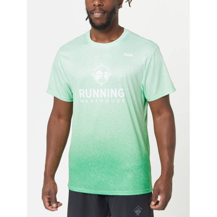 Boa 【 Men's Running Warehouse Short Sleeve Men Green 】 メンズ Sleeve スリーブ メンズ green 緑・グリーン