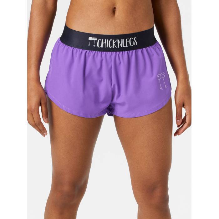 Chicknlegs 【 Women's Purple 1.5" Split Shorts Women Purple 】 レディース Purple 紫・パープル ショーツ レディース Purple 紫・パープル|スニケス