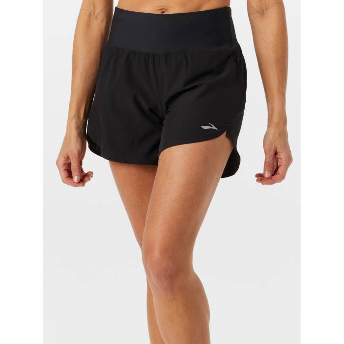 ブルックス Brooks 【 Women's Chaser 5" Short 2.0 Women Black 】 レディース レディース 黒色 ブラック|スニケス