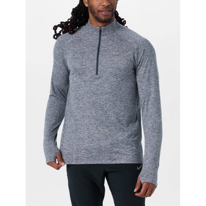 【★百貨店SALE★6/11十二時2時迄】ナイキ Nike 【 Men\u0027s Dri-Fit Adv Stride Half Zip Midlayer Men Thunder Blue 】 メンズ 素っ気ない填まる 二分の一 メンズ サンダー 青み 青色