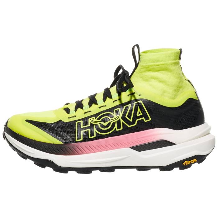 Hoka 【 Tecton X 3 Women New Hoka Citrus/Black 】 レディース 黒いこと 黒いこと