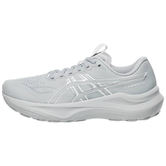 【★百貨店SALE★6/11十二時2時迄】アシックス Asics 【 Gt 2000 14 Women Piedmont Grey/White 】 レディース 薄墨色 薄墨色 白いこと 白いこと