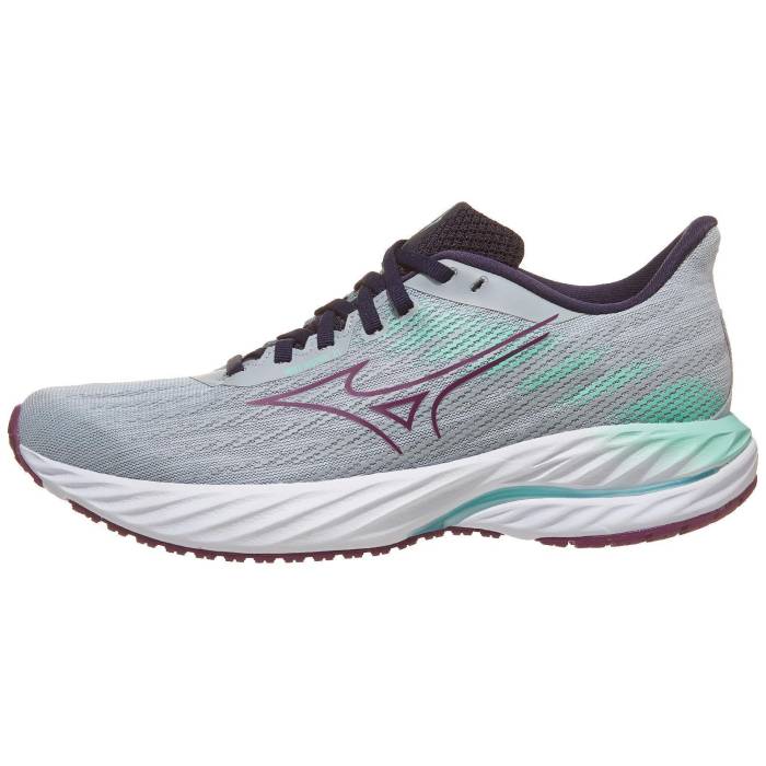 【★百貨店SALE★6/11真夜中2時迄】ミズノ Mizuno 【 Wave Inspire 21 Women Pearl Blue/Purple 】 Wave ウェーブ・ウェイブ レディース パール 青碧 青碧 Purple 紫・パープル