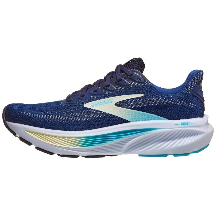 ブルックス Brooks 【 Ghost 17 Women Navy/Green/Turquoise 】 レディース 紺色 ネイビー green 緑・グリーン
