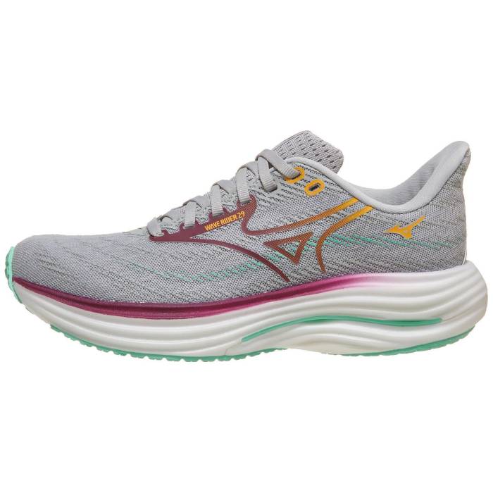 【★百貨店SALE★6/11真夜中2時迄】ミズノ Mizuno 【 Wave Rider 29 Women Harbor Mist/Purple 】 Wave ウェーブ・ウェイブ レディース Purple 紫・パープル