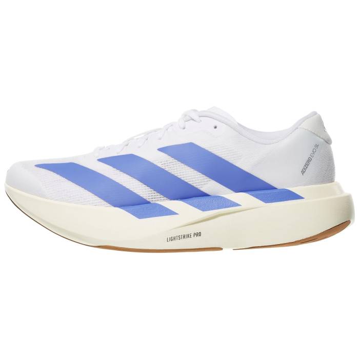 アディダス Adidas 【 Adizero Evo Sl Women White/Blue/White 】 アディゼロ レディース 白いこと 白いこと 青み 青色