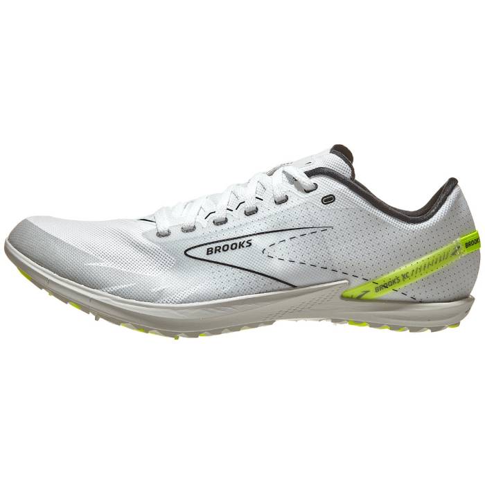 ブルックス Brooks 【 Draft Xc Spikeless Unisex White/Black/Nightli 】 ユニセックス 白色 ホワイト 黒色 ブラック｜スニケス 16,848円