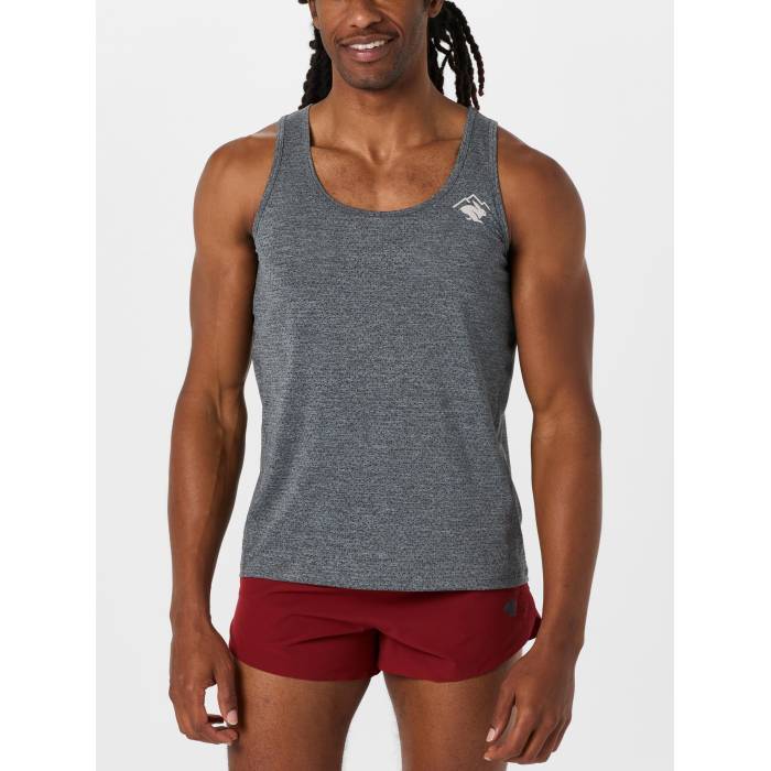【★百貨店SALE★6/11十二時2時迄】Rabbit 【 Men\u0027s Ez Perf Trail Tank Men Charcoal 】 メンズ 貯蔵タンクいの一番 メンズ 濃灰色