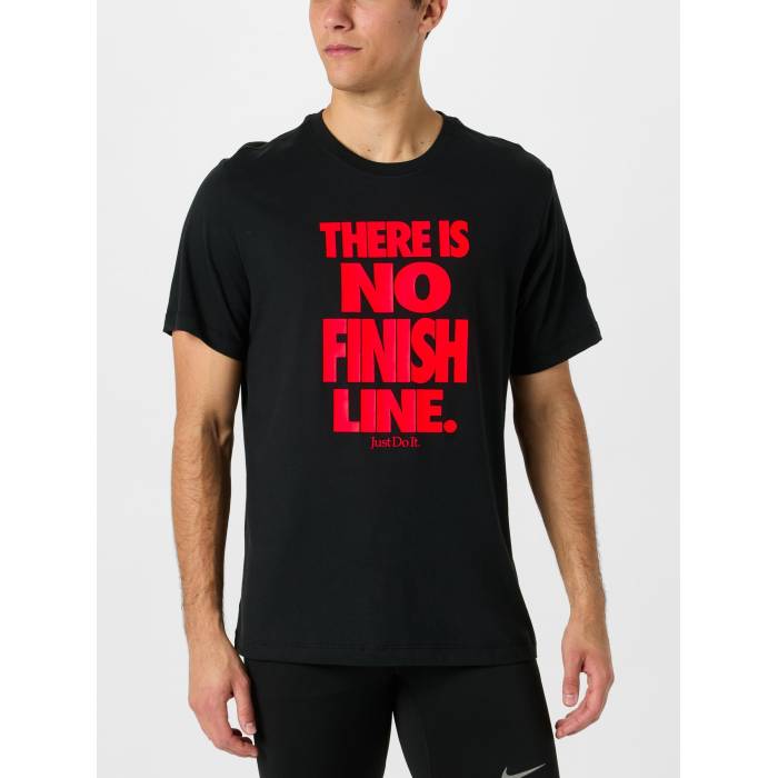 ナイキ Nike 【 Men\u0027s Dri-Fit Energy Verb Tee Run Men Black/Bright Crimso 】 メンズ 素っ気ない填まる 活動力 プルオーバー 幽客 メンズ 黒いこと 黒いこと