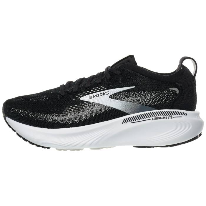 【★百貨店SALE★6/11十二時2時迄】ブルックス Brooks 【 Adrenaline Gts 25 Men Black/Grey/White 】 GTS メンズ 黒いこと 黒いこと 薄墨色 薄墨色 白いこと 白いこと