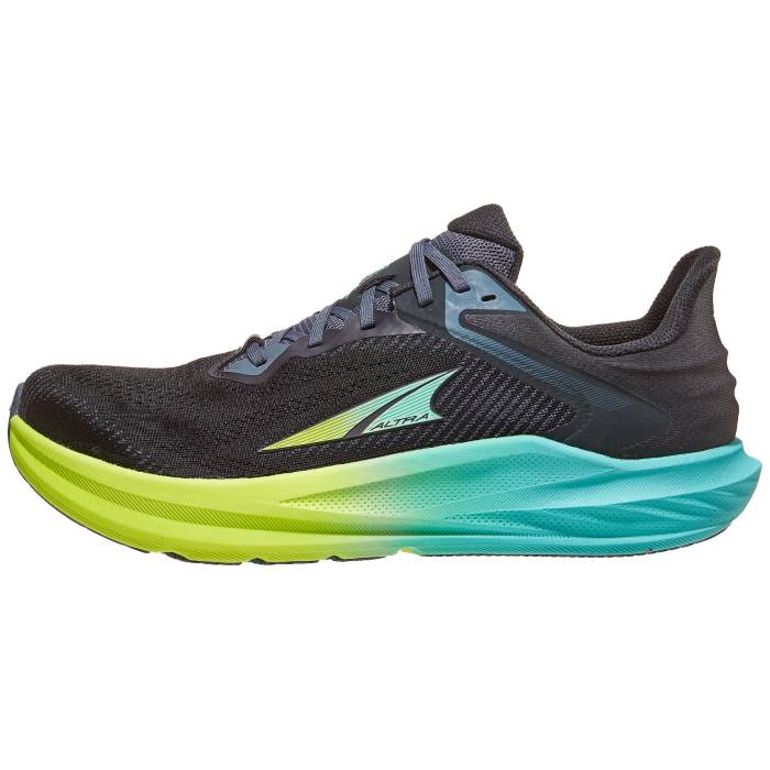 【★百貨店SALE★6/11真夜中2時迄】Altra 【 Torin 8 Men Black/Lime 】 メンズ 黒いこと 黒いこと 菩提樹