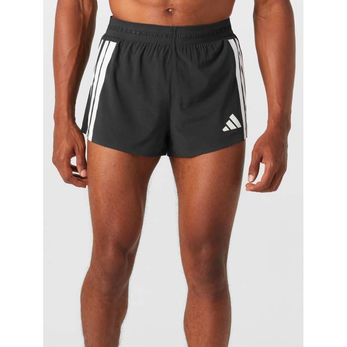【★百貨店SALE★6/11十二時2時迄】アディダス Adidas 【 Men\u0027s Adizero 2\" Running Split Short Men Black 】 メンズ アディゼロ メンズ 黒いこと 黒いこと"