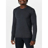 【★百貨店SALE★6/11十二時2時迄】ブルックス Brooks 【 Men\u0027s Luxe Long Sleeve Men Heather Charcoal 】 メンズ Sleeve 捩り 運動競技 アウトドア 駈けっくら マラソン お召しもの メンズウェア メンズ heather ギョリュウモドキ 濃灰色