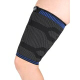 Pro-Tec Athletics 【 Pro-Tec 3D Flat Thigh Support Sleeve Unisex Black 】 プロテック Sleeve スリーブ スポーツ アウトドア ランニング マラソン その他 ユニセックス 黒色 ブラック