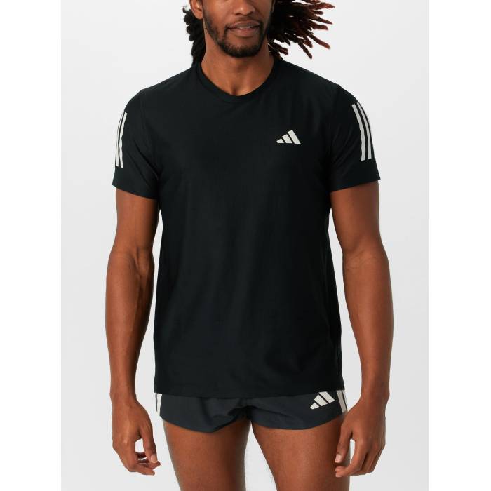 アディダス Adidas 【 Men's Own The Run Base Tee Men Black 】 メンズ ラン Tシャツ メンズ 黒色 ブラック 13,528円
