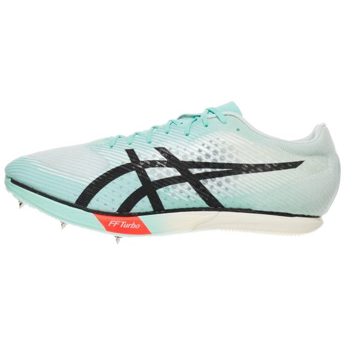 アシックス Asics 【 Metaspeed Md Spikes Unisex Illuminate Mint/Black 】 ユニ一発やる 黒いこと 黒いこと