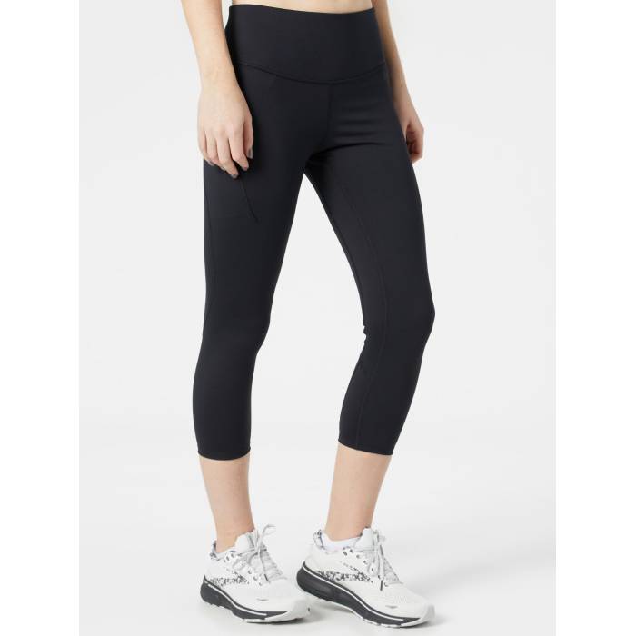 ブルックス Brooks 【 Women's Spark Capri Women Black 】 レディース レディース 黒色 ブラック
