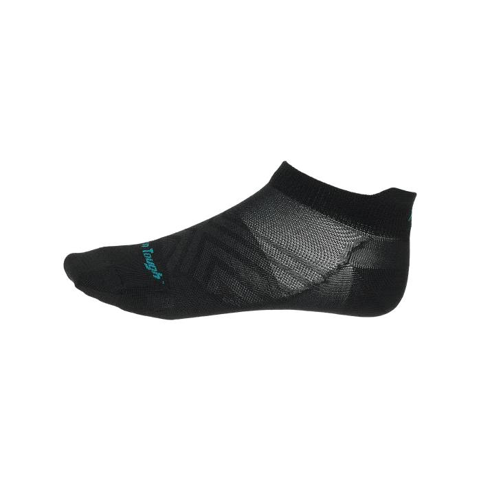 Darn Tough 【 Womens Run Noshow Tab Ultralightweight Socks Women Black 】 レディース ラン ソックス・靴下 レディース 黒色 ブラック