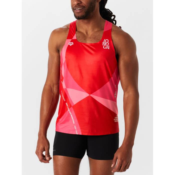 For The Run 【 Men's Harper London 25 Singlet Men London 25 】 メンズ Singlet シングレット メンズ