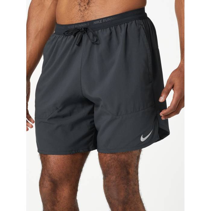 【★百貨店SALE★6/11十二時2時迄】ナイキ Nike 【 Men\u0027s Dri-Fit Stride 7\" Unlined Short Men Black 】 メンズ 素っ気ない填まる メンズ 黒いこと 黒いこと"