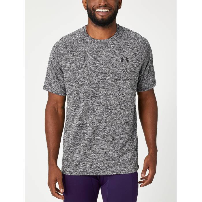 アンダーアーマー Under Armour 【 Men's Tech 2.0 Short Sleeve Tee Men Black/Black 】 メンズ テック Sleeve スリーブ Tシャツ メンズ 黒色 ブラック