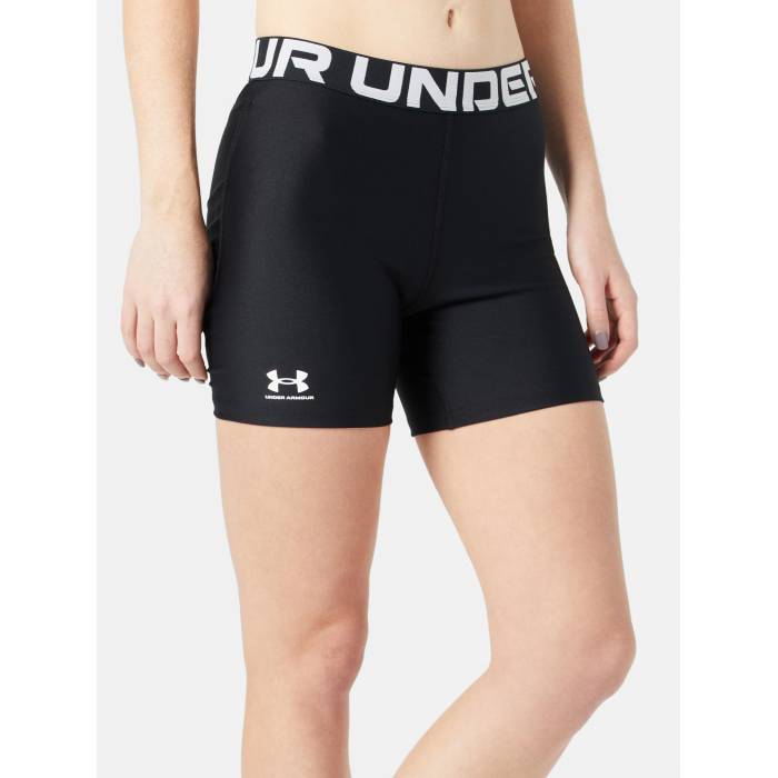 アンダーアーマー Under Armour 【 Women's Heatgear Authentics 5" Middy Women Black 】 レディース レディース 黒色 ブラック|スニケス